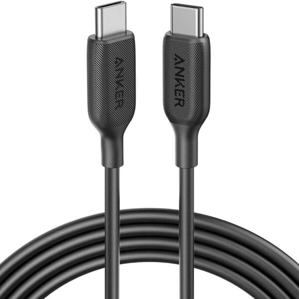 Anker - Cable - PowerLine III - USB-C to USB-C - 3ft - Black