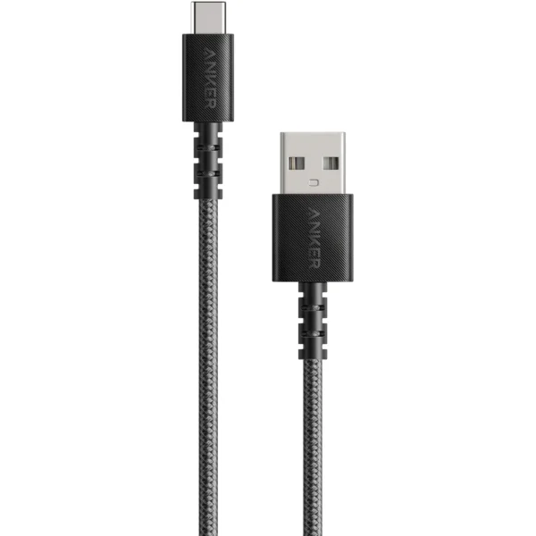 Anker - Cable - PowerLine Select+ USB-C to USB-A - 3ft - Black