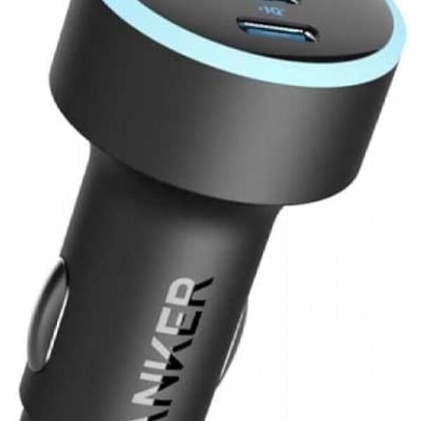 Anker - Car Charger - 35W - 2 Ports 1-USB-C & 1-USB-A - Black