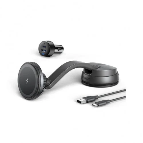 Anker Car Charger Magnetic MagGo Black