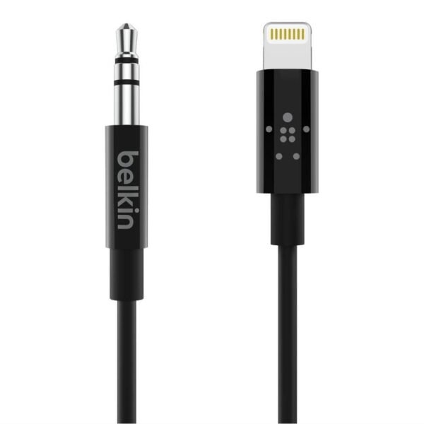 Belkin Lightning-to-3.5mm Audio Cable - Black