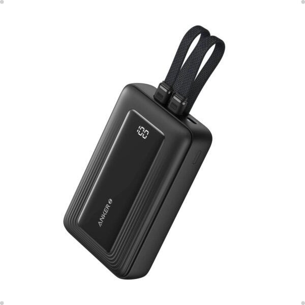 Anker Power Bank (20K, 30W, Built-In USB-C Cable)