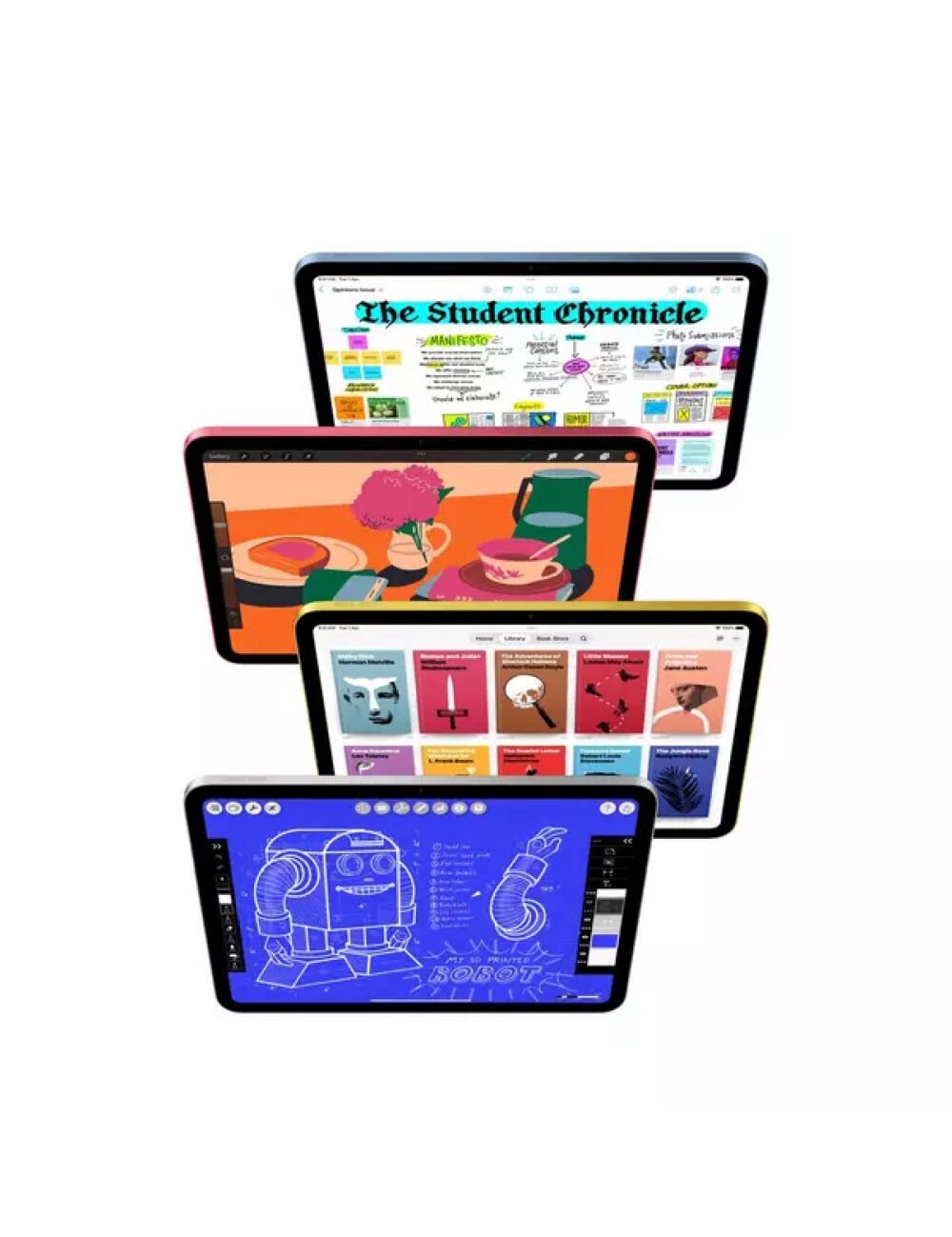 <trp gettext data trpgettextoriginal=6185>ايباد 2025 A16 ( الجيل الحادي العاشر) 11بوصة، واي فاي   Image 3</trp gettext>