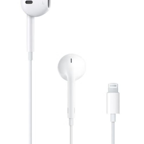 سماعة الأذن مدخل لايتنج ابيض