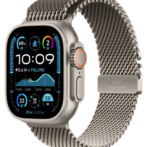 ساعة الترا 2 GPS خاصية الاتصال49 ملم تيتانيوم