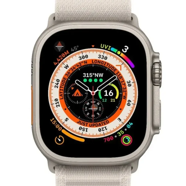 ساعة الترا ،GPS،خاصية الاتصال،49ملم،تتانيوم