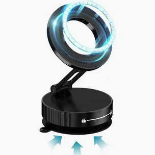 حامل هاتف مغناطيسي بنظام الشفط