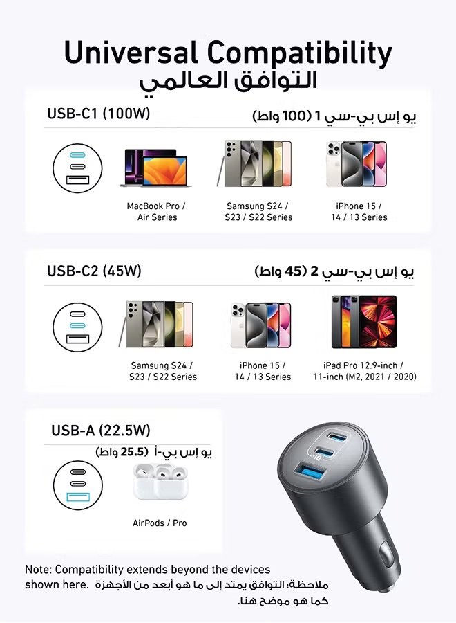 شاحن سيارة أنكر 167 5واط الصورة 4