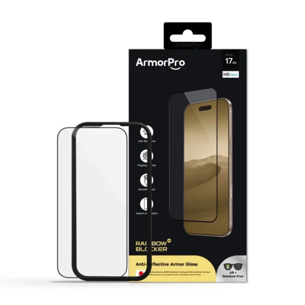 حماية شاشة ايفون 17 اير ArmorPro شفاف